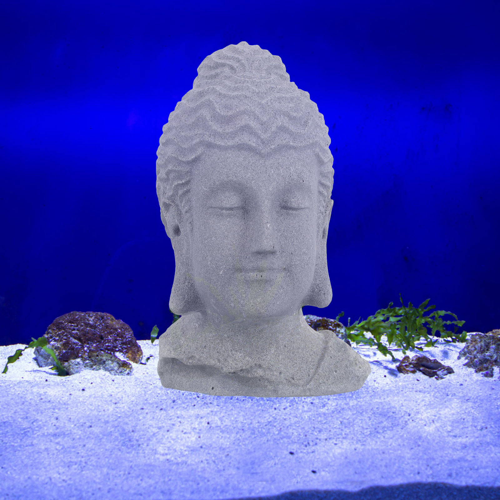 Statuetka głowy Buddy w pozycj – Aquarium Fish Tank recenzja i cena