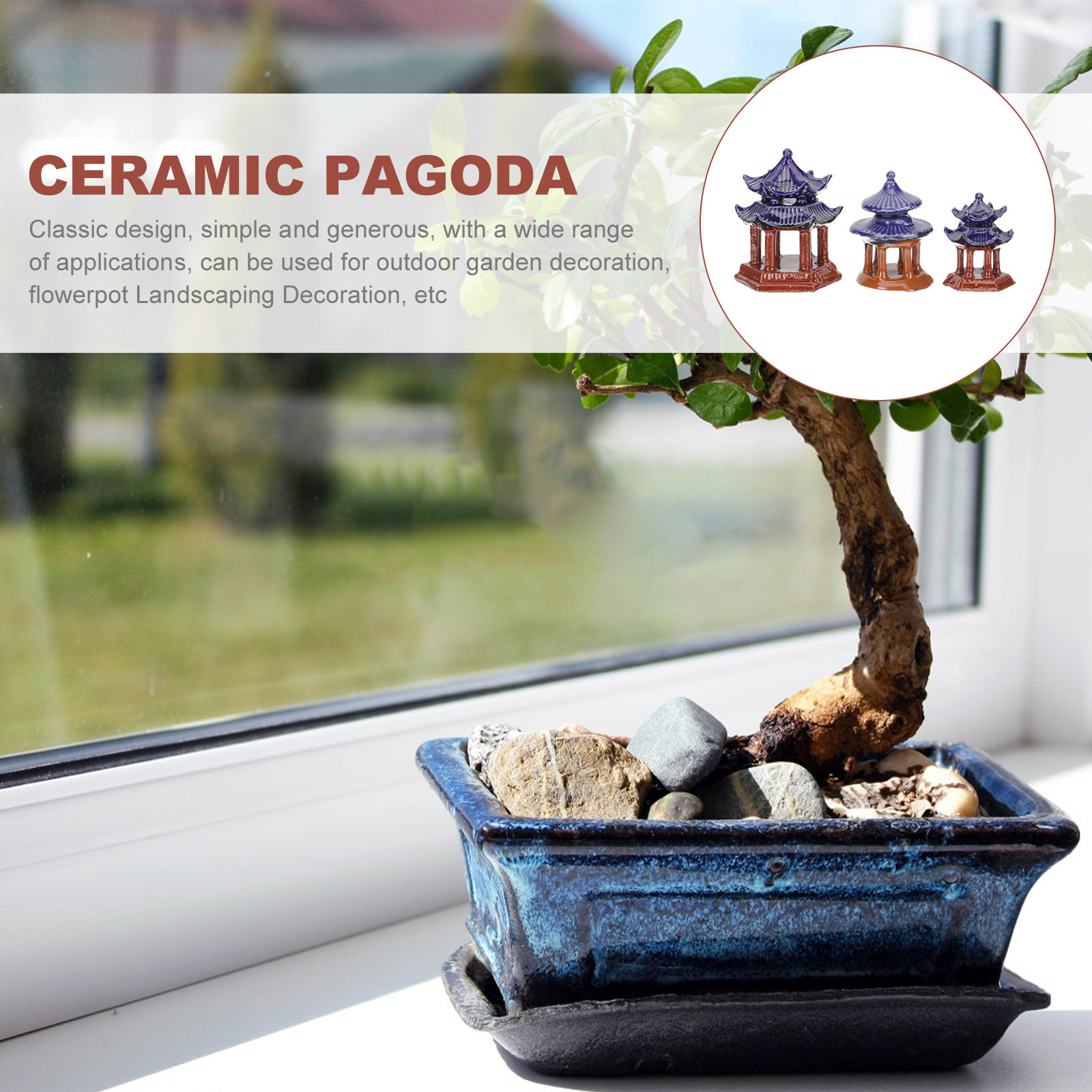 3 szt. Ceramiczna Miniaturowa  – Aquarium Fish Tank recenzja i cena